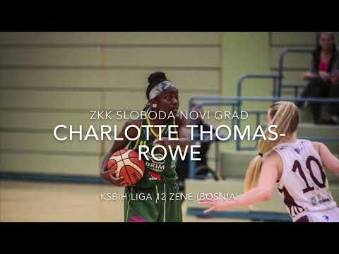 Charlotte Thomas-Rowe | MID-SEASON 2019/20 HIGHLIGHTS | ŽKK SLOBODA NOVI GRAD