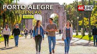 🇧🇷 Porto Alegre's Most Famous Urban Park — Farroupilha Park Walking Tour 【 4K UHD 】
