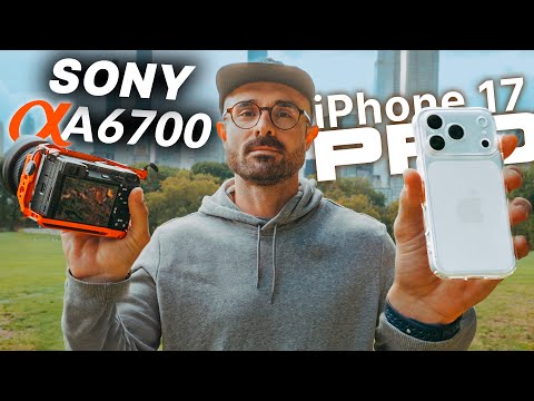 iPhone 17 Pro vs Sony A6700 ¿merece la pena comprar una cámara en 2025?