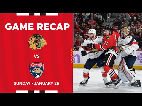 Blackhawks vs. Panthers Game Highlights | 1.26.26