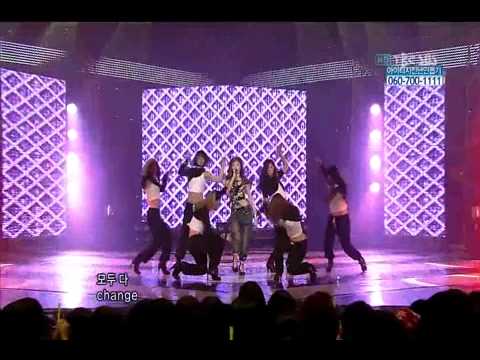 HyunA - Change Ft JunHyung from Beast live