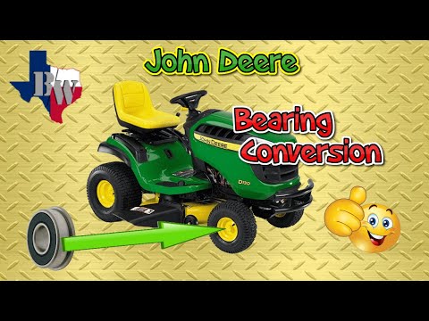 John Deere Riding Mower Wheel Bearing Conversion Kit