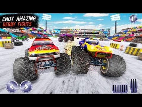 Monster Truck Demolition Derby Crash Simulation Android Gameplay #1