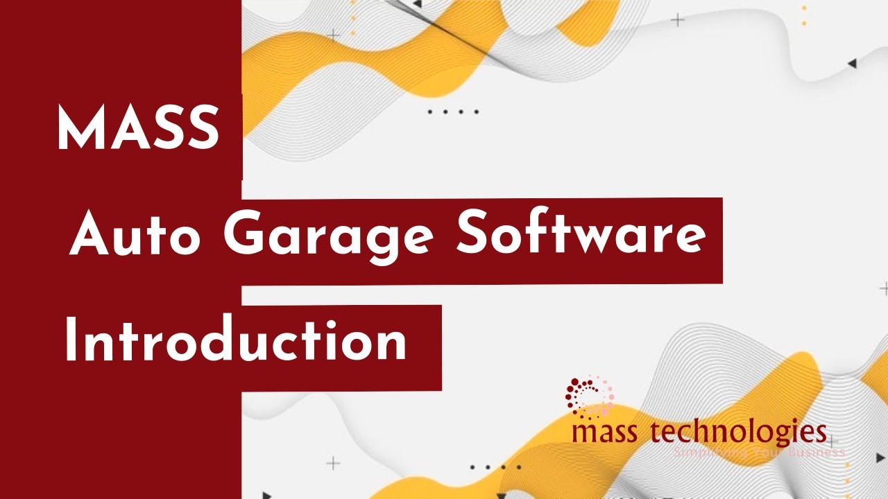Auto Garage Software Introduction: Mass Technologies LLC Dubai, UAE