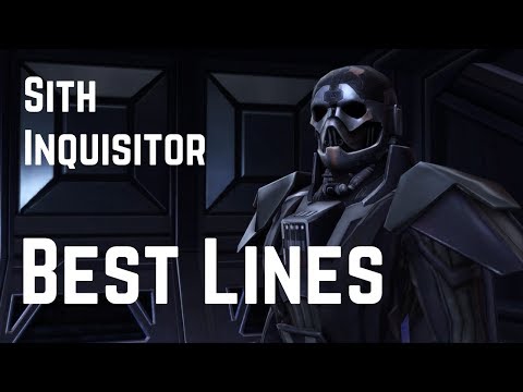 Sith Inquisitor: Best Lines and Funny Moments | Star Wars: The Old Republic