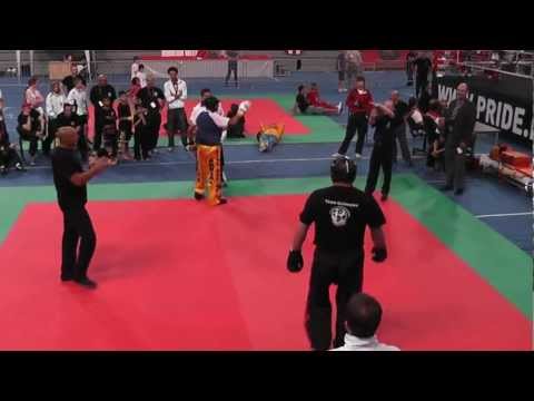 2012 WKF-WM Frank Schneider Kickboxen-Semikontakt +85Kg Viertelfinale - Sugambrer Fightclub Germany