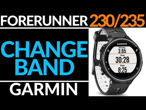 Garmin Forerunner 230/ 235 Band Replacement Tutorial