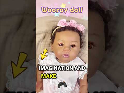 Perfect Christmas Gift for Kids - Wooroy Reborn Baby Doll #babydoll #birthdaygift #christmasgifts