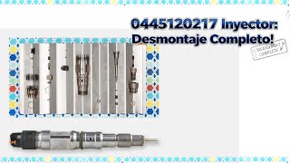 【7-4】0445120217 Inyector: ¡Desmontaje completo!