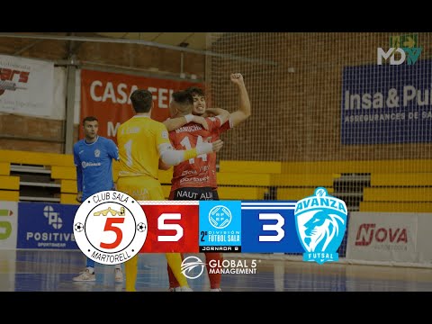 SALA 5 MARTORELL - AVANZA JAÉN PARAÍSO INYERIOR | SEGUNDA DIVISIÓN NACIONAL FUTBOL SALA | JORNADA 8