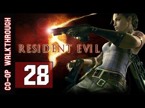 Resident Evil 5 Walkthrough: Part 28 Tricell Ambush - Gameplay & Commentary (Co-op)