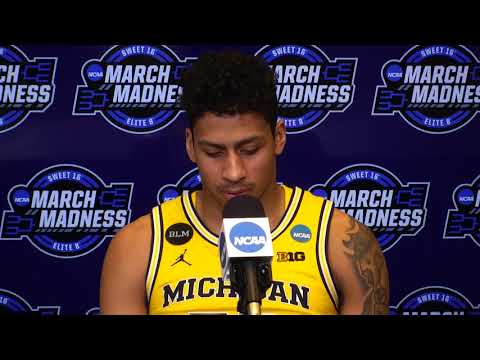 Eli Brooks On Michigan's Loss To UCLA In The Elite Eight, The Wolverines' Season