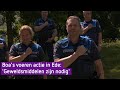 Boa loopt flinke hoofdwond op bij aanhouding, ook collega raakt gewond