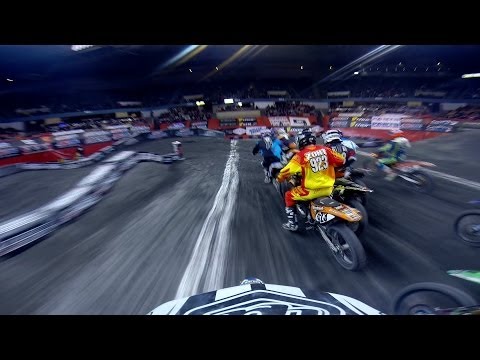 HELMET CAM: Fredrik Noren - AX Lites Main Event / AMSOIL Arenacross - Worcester, MA (MXPTV)