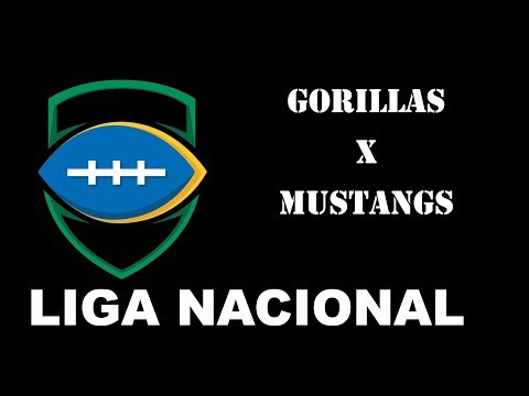 Gorillas x Mustangs 08/10/17 - LIGA NACIONAL