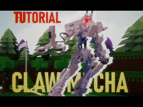 CLAWED MECH Tutorial! (NO SCALE) | Roblox Build a boat