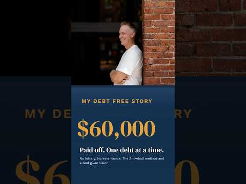 Debt Snowball, How Chad Paid Off $60,000