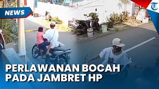 DETIK-DETIK Perlawanan Bocah pada Jambret Ponsel di Jatinegara, Pelaku sempat Terjatuh
