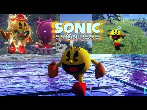 🟡 WHAT IF PAC-MAN WAS IN SONIC FRONTIERS? 4K