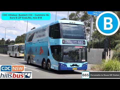 CDC Hillsbus: Bustech CDi - Cummins ISL Euro 6 (ZF EcoLife), m/o 818