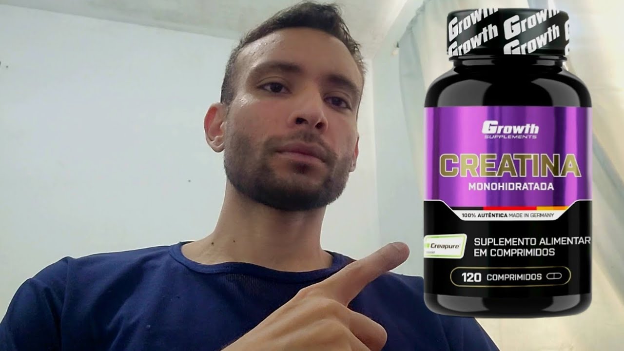 Miniatura da avaliação em vídeo de Creatina Growth Supplements 120 Cápsulas