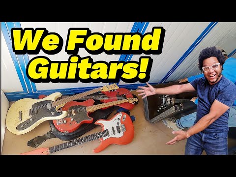 Rare, Expensive Guitars Discovered in an Abandoned Storage Unit - Epic Find!