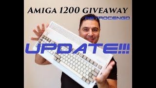 Commodore Amiga 1200 Giveaway. Youtube 1000 subscriber giveaway! Retrocengo. UPDATE