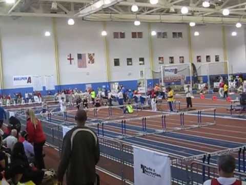 60mH Prelim 2013 US Masters Indoor Championships - M60 age group