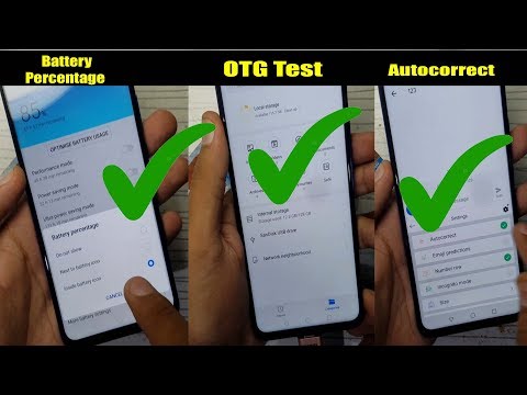 How to Huawei Mobiles Autocorrect Perdetive Text Battery Percentage OTG Test Support