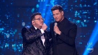 Michael Bublé and Christian Guardino - Smile - Best Audio - American Idol - Finale - May 22, 2022