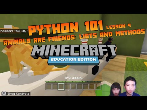 Minecraft 4 In Python