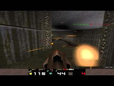 Pixel Quakeworld Duel Tournament #1, match 1 - Globus (PoV) vs Castor