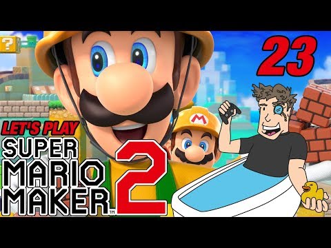 BOWSER'S FIERY FORTRESS | Let’s Play Super Mario Maker 2 - Gameplay: Part 23