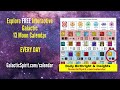 Galactic Spirit FREE 13 Moon Mayan Calendar