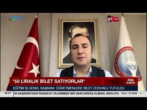 Genel Başkanımız Kadem Özbay, KRT Tv’ye yaptığı açıklamada, Tügva ve İnsani Yardım Vakfının Kocaeli`nin Başiskele ilçesinde öğrencilerden Filistin`e yardım parası adı altında para toplamaya başladığını, bu kapsamda okullara afiş asıldığını ve idareni