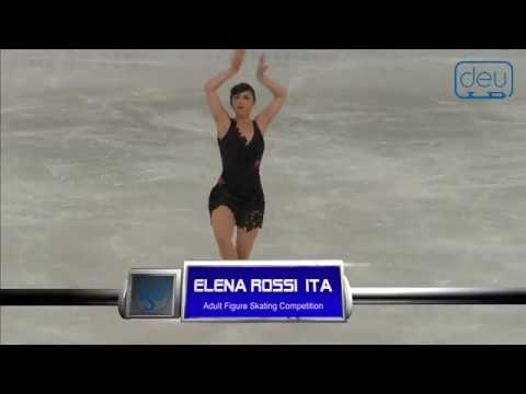 Elena Rossi. Oberstdorf 2018. Bronze Ladies I Artistic. 8 place