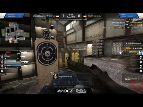 [myRisk TV | SlicewOw] myRisk eV vs. mapcleaner - 99Damage Liga S5 Div 3.4 - Map 2: de_cache