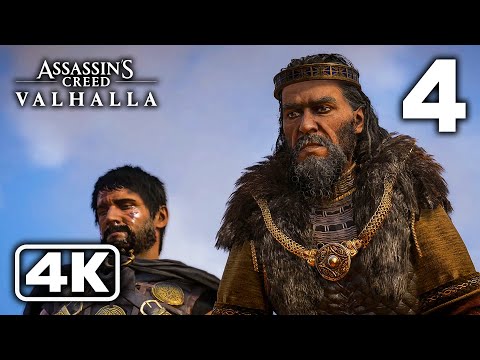 Assassin's Creed Valhalla Gameplay Walkthrough Part 4 (4K 60FPS) - No Commentary
