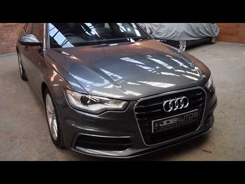 2012 12 Reg Audi A6 2.0 TDI S Line Manual Met Grey