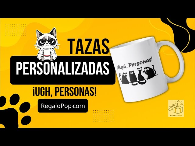 Vídeo relacionado con masqueprecios Taza cerámica personalizada La loca de los Gatos, El loco de los gatos,Tazas Desayuno Originales graciosas para Amantes de los Gatos,Tazas de café
