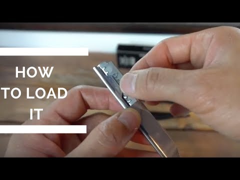 How To Load A Straight Razor With Double Edge Razors
