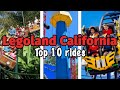 Top 10 rides at Legoland California | 2022