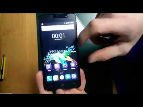 Homtom HT16 Смартфон первое включение распаковка. The first inclusion of smartphone