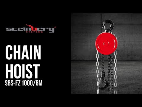 video - Palan cu lanț - 1000 kg - 6 m