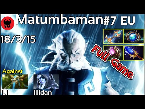 Matumbaman [Liquid] plays Zeus!!! Dota 2 Full Game 7.20