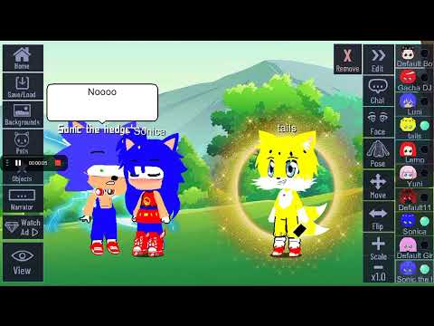 Amy shows up and see sonica kissing Sonic 😳 part 2