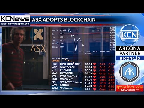 The first stock exchange to adopt blockchain