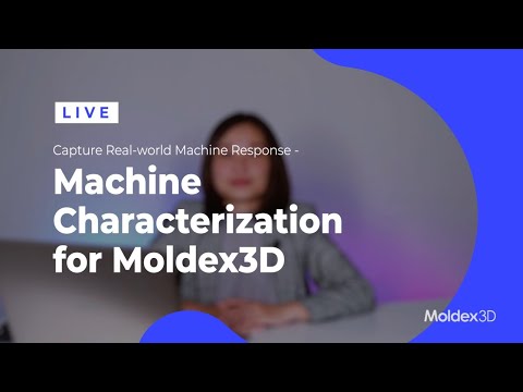 Moldex3D Europe Live | Machine Characterization for Moldex3D - zdjęcie
