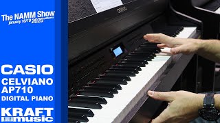 Video thumbnail for NAMM 2020 - Casio Celviano AP710 Digital Piano by Kraft Music