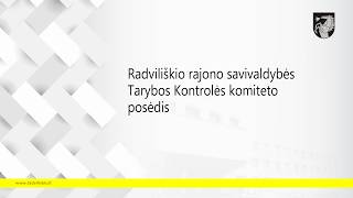 2026-10-09  Kontrolės komitetas